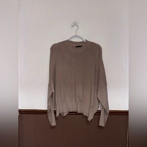 Black Tape_ | Beige Sweater